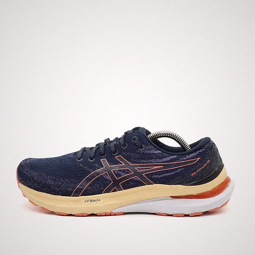ASICS Damen GEL-KAYANO 29 Sneaker Blau Mesh Niedrig Dämpfung Laufschuhe EU 39.5