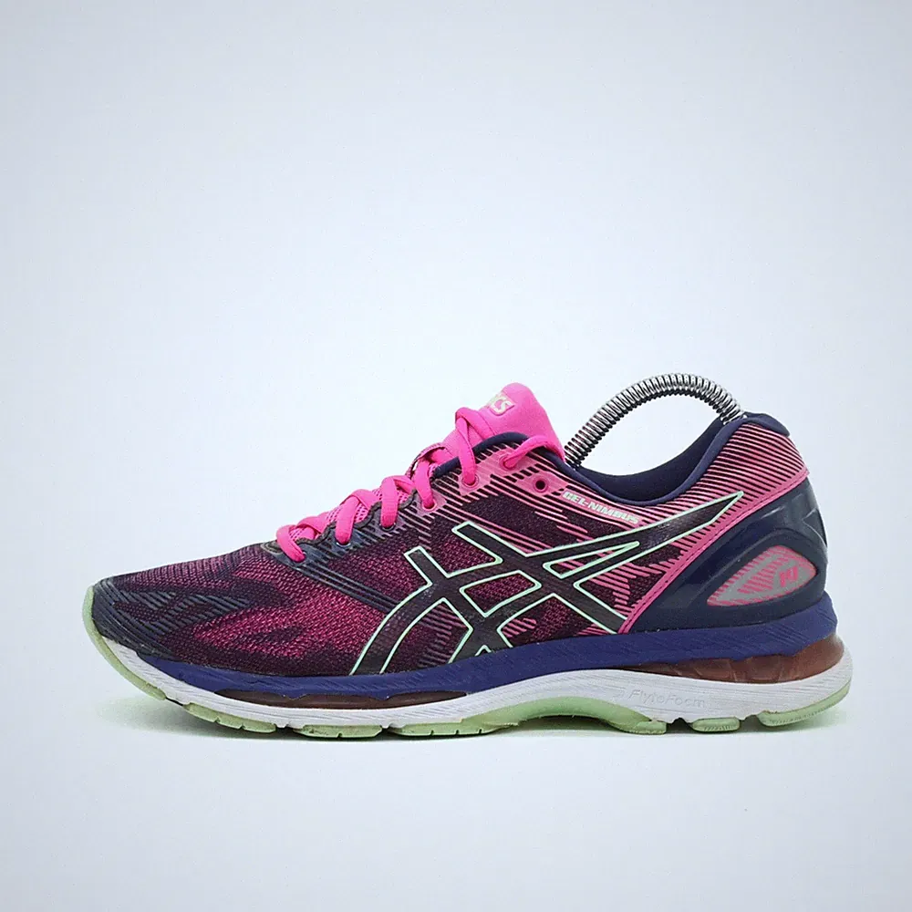 ASICS Damen GEL-Nimbus 19 Sneaker EU 42 Pink/Blau T750N