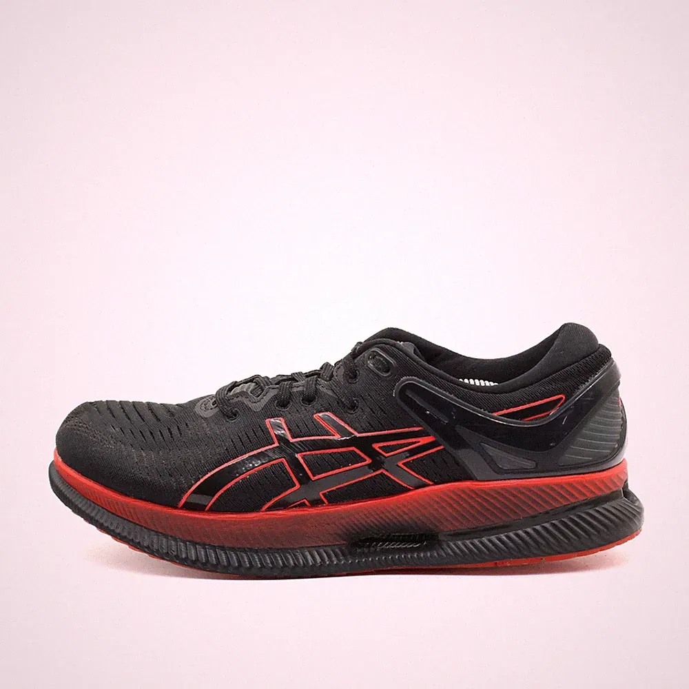 ASICS Damen Gel-Quantum 360 6 Sneaker Schwarz/Rot Low-Top Laufschuh EU 42