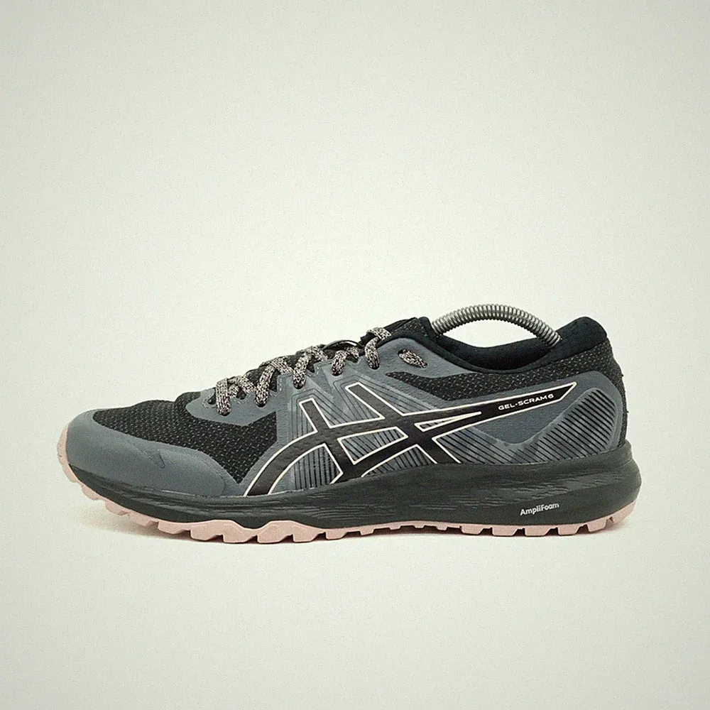 ASICS Damen Gel-Scram 6 Laufschuhe Grau Schwarz Trail Laufschuh EU 40.5