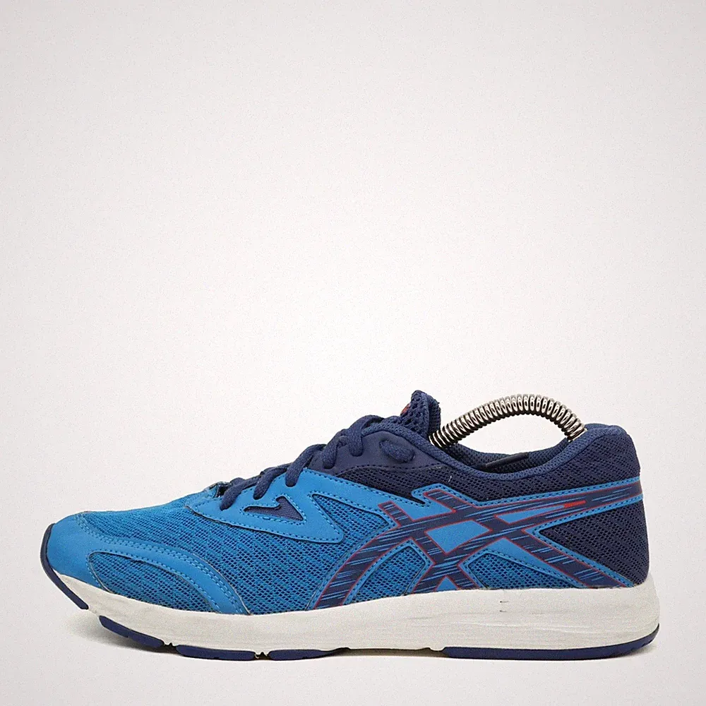 ASICS Damen Gel Sneaker Blau Synthetikfaser Low-Top Running Laufschuh EU 39