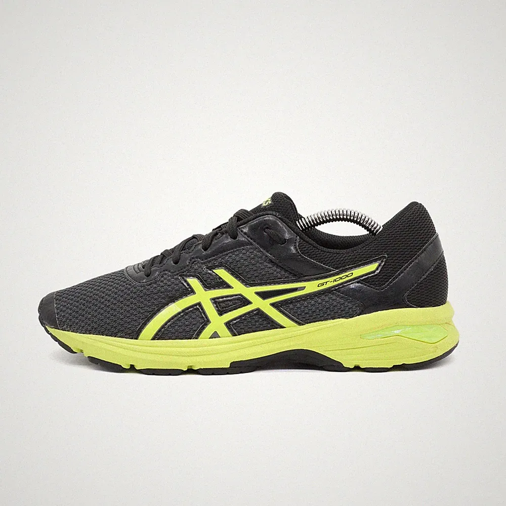 ASICS Damen GT-1000 Sportschuh Schwarz/Gelb Leichtgewicht Laufschuh EU 40