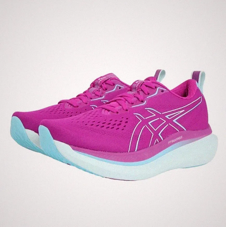 Asics Damen Lauf Jogging Schuhe GLIDERIDE MAX Bold Magenta 1012B691500 2E