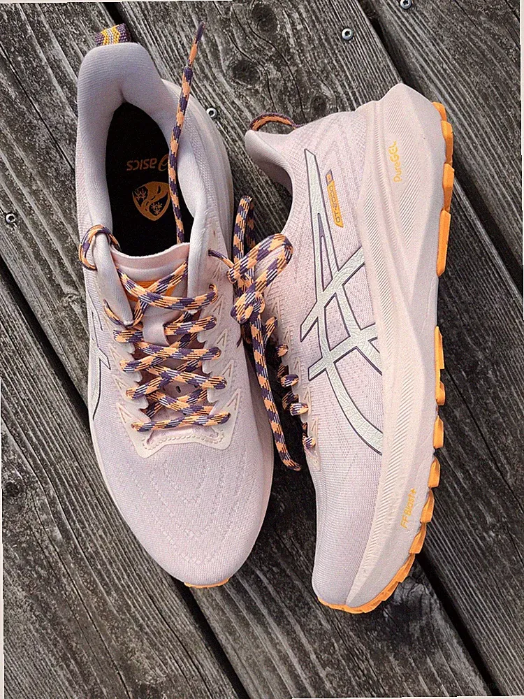 Asics Damen Laufschuhe GT-2000 13 TR Nature Bathing/Pearl Pink - Neuwertig