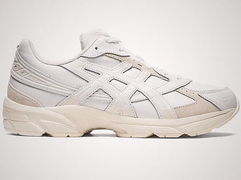 ASICS GEL -1130 RUNNINGSCHUHE HERREN DAMEN WEISS LEDER SCHUHE 1000 1090