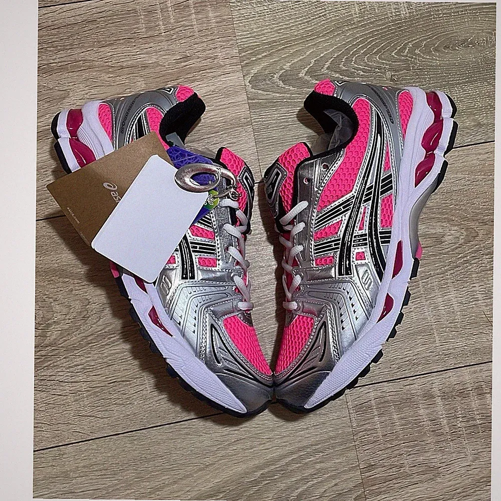 ASICS GEL 1201A019-700 Damen Laufschuhe Pink Silber Sneaker Größe 42