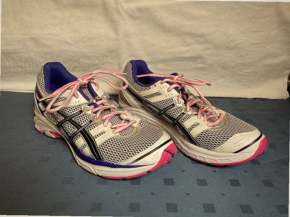 ASICS Gel-Chart T36VQ Damen Laufschuhe Sneaker Pink/Blau 8,5 US 40 EU