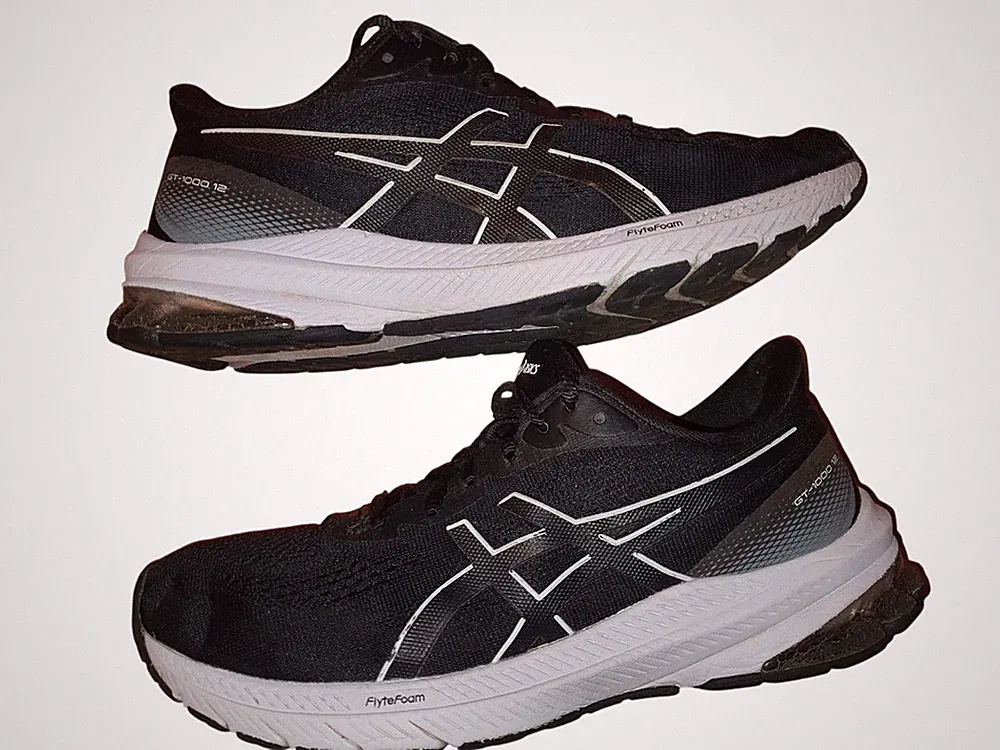 ASICS GEL-Contend 8 Damen Laufschuhe Gr 40,5 Schwarz Sportschuh Schuhe Sneaker