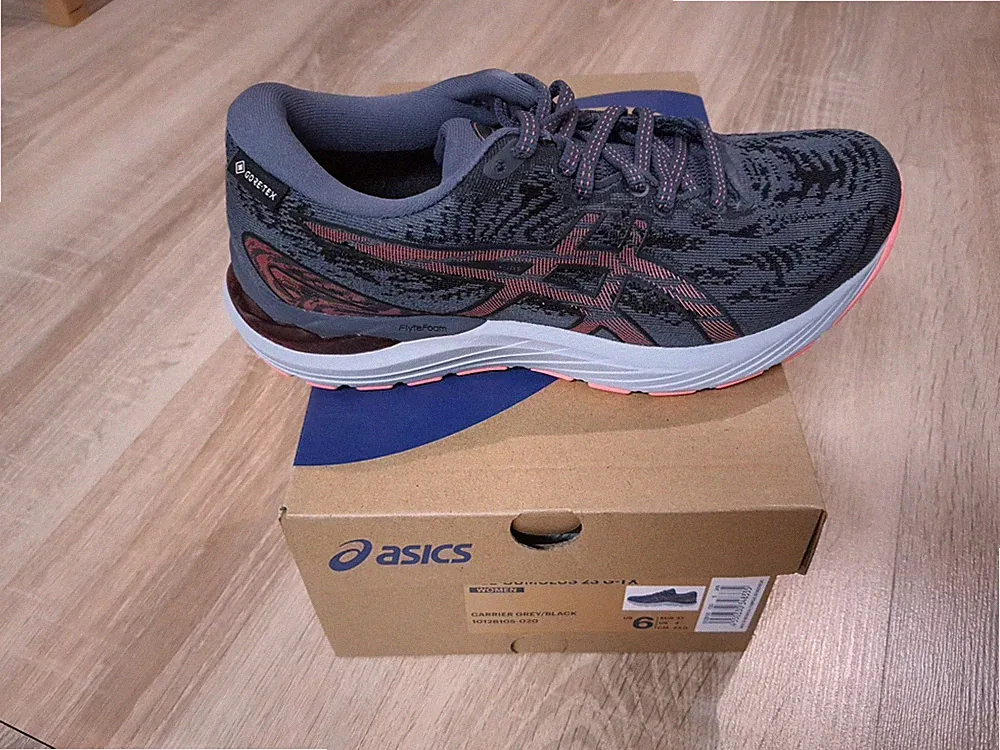 ASICS GEL-Cumulus 23 GTX Damen Trailrunningschuhe Grau Gr.37 - Neu + OVP - 170€