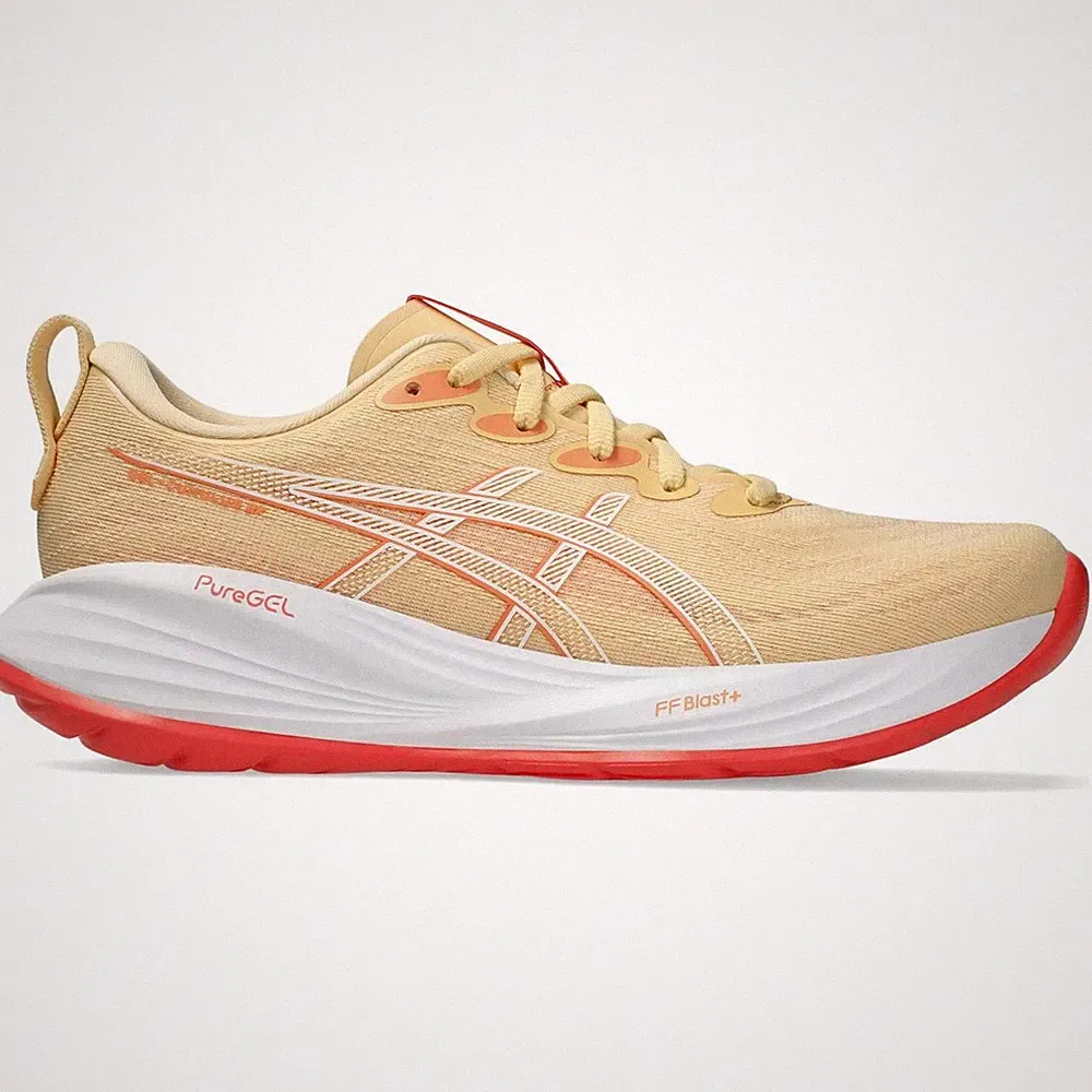 Asics Gel-Cumulus 27 Women orange mojave Laufschuhe Joggingschuhe Damen