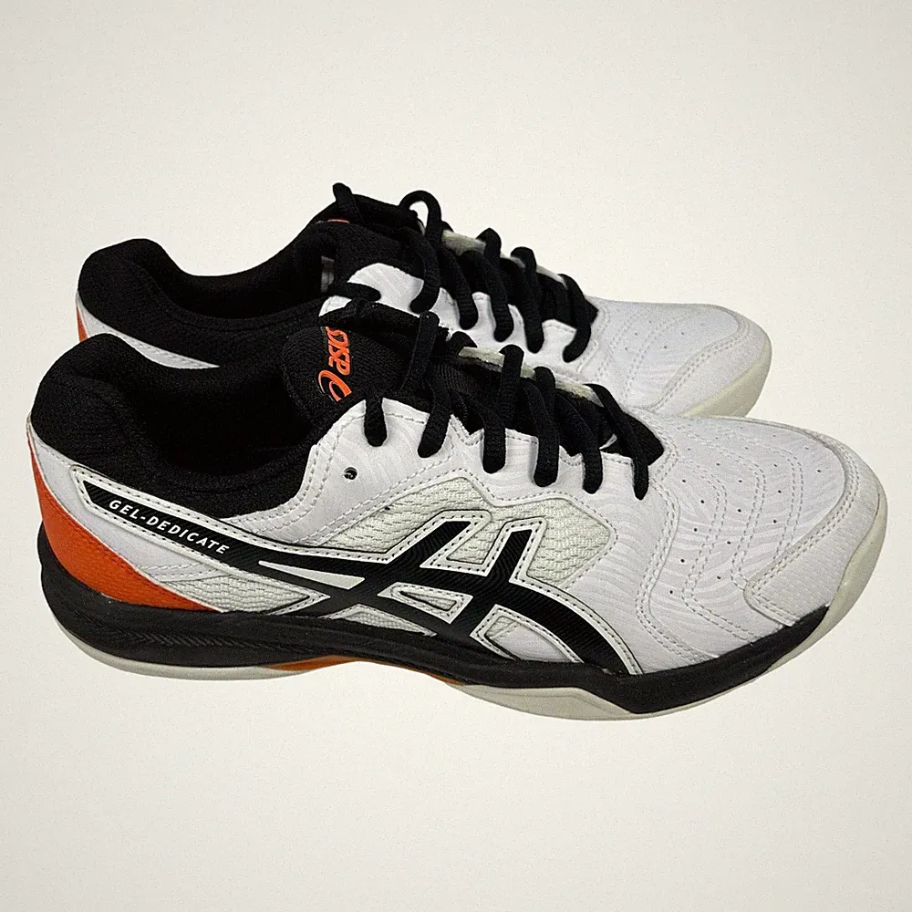 Asics Gel Dedicate Damen Laufschuhe Weiß EUR 39,5