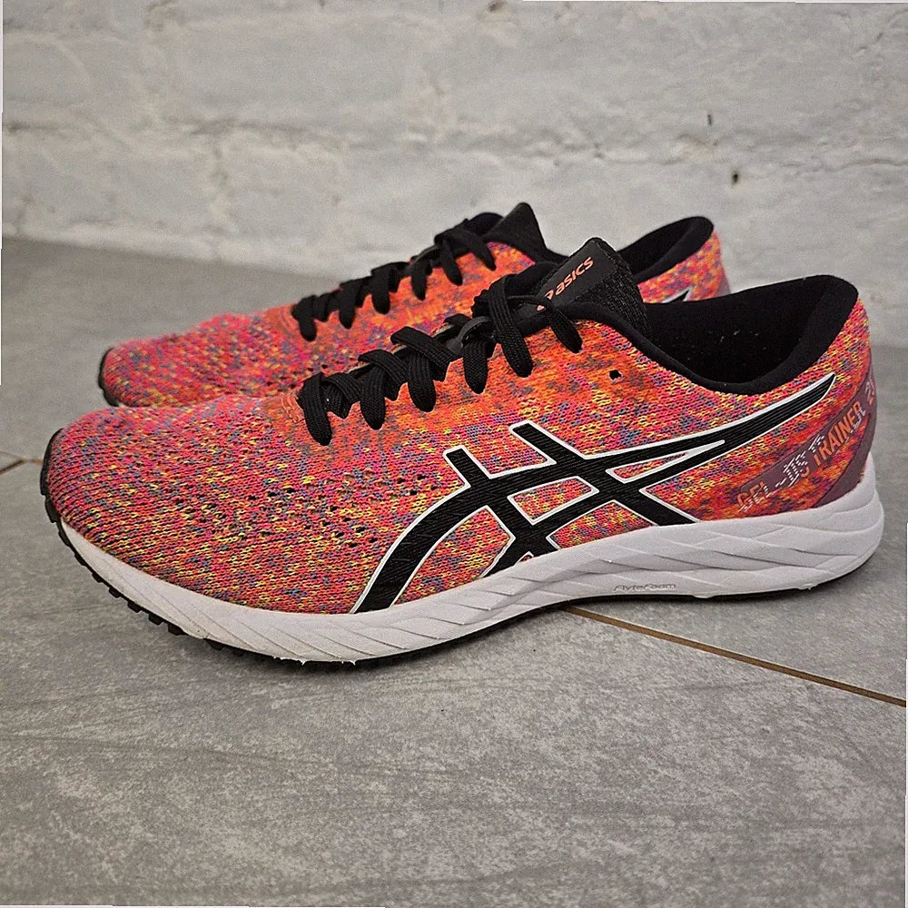 Asics Gel DS Trainer 25 Damen UK 6 EU 39 US 7,5 Pink Gelb Laufschuhe