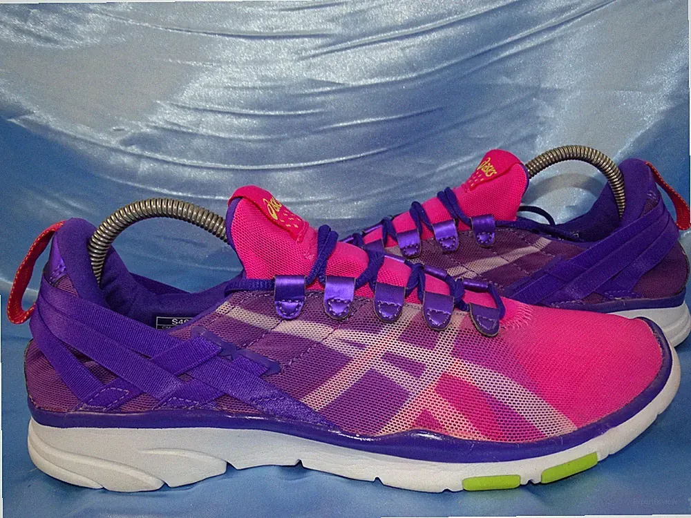 ASICS GEL FIT SANA SNEAKER GR 39 40 SCHUHE LAUFSCHUHE KAYANO CUMULUS LILA D91