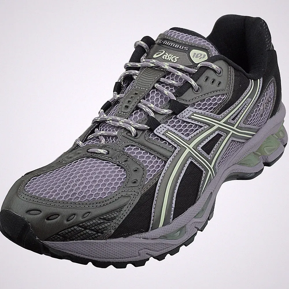 Asics GEL-NIMBUS 10.1 Laufschuhe in Volt Black für Damen und Herren - 44.5 EU