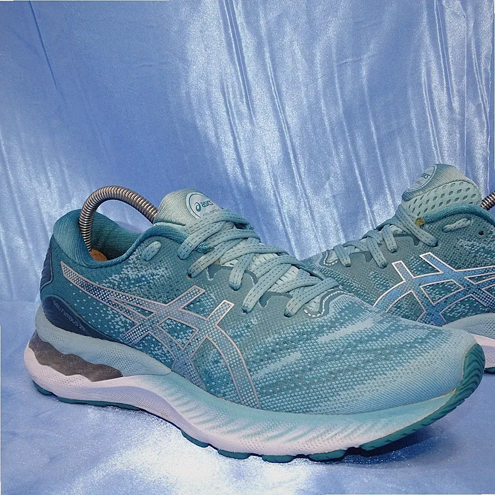 ASICS GEL NIMBUS 23 LAUFSCHUHE GR 39 DAMEN SCHUHE SMOKE KAYANO CUMULUS SNEAKER