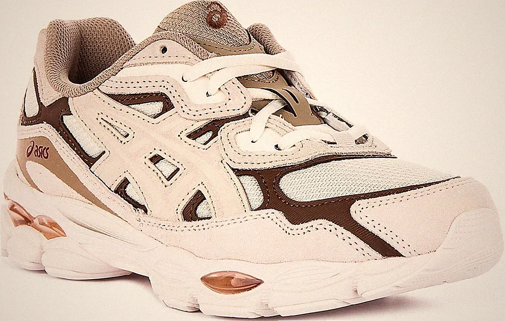 ASICS Gel-NYC Damen Sneaker Rosé Leder Laufschuhe EU 36-42