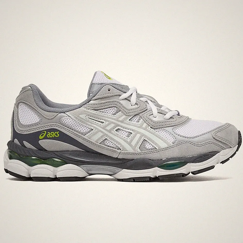 Asics Gel NYC Herren Grau Original Schuhe 40 41 42 43 44 45 Running Gym