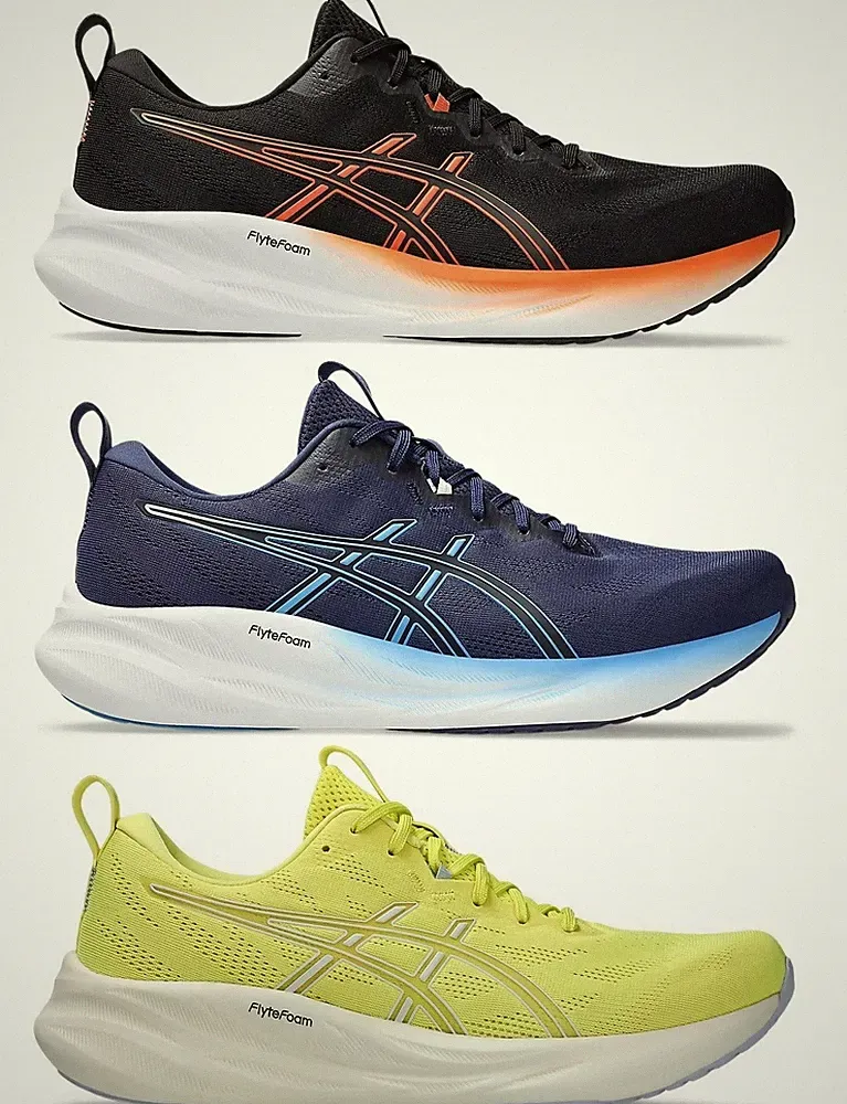 ASICS GEL PULSE 16 SCHUHE SHOES RUNNING RUNNING HERREN DAMEN ROT BLAU KAYANO NINBUS