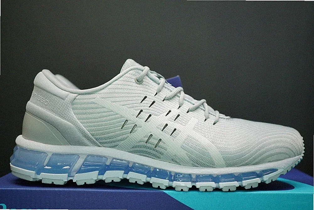 Asics GEL Quantum 360 Schuhe 1022A029 Damen grau OG Laufen Fitnessstudio Yoga