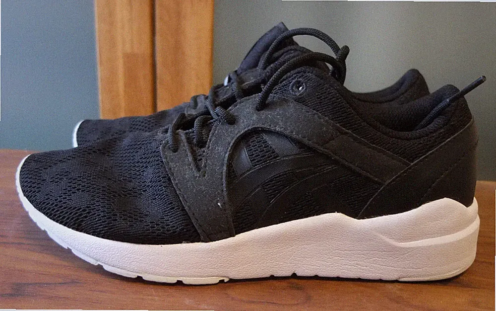 * Asics GEL Sneaker Sportschuhe Laufschuhe Turschuhe Gr. 37 US6 23cm NEU Schwarz
