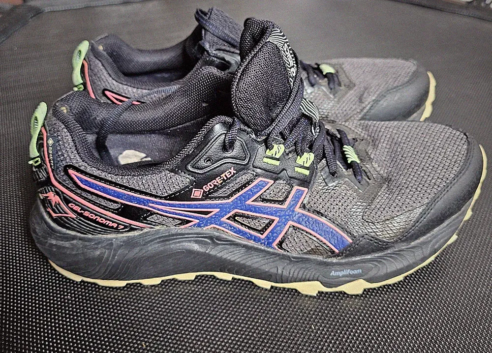 Asics Gel-Sonoma 7 GTX Damen Laufschuh Gr. 42 schwarz Gore-Tex *Gebraucht*