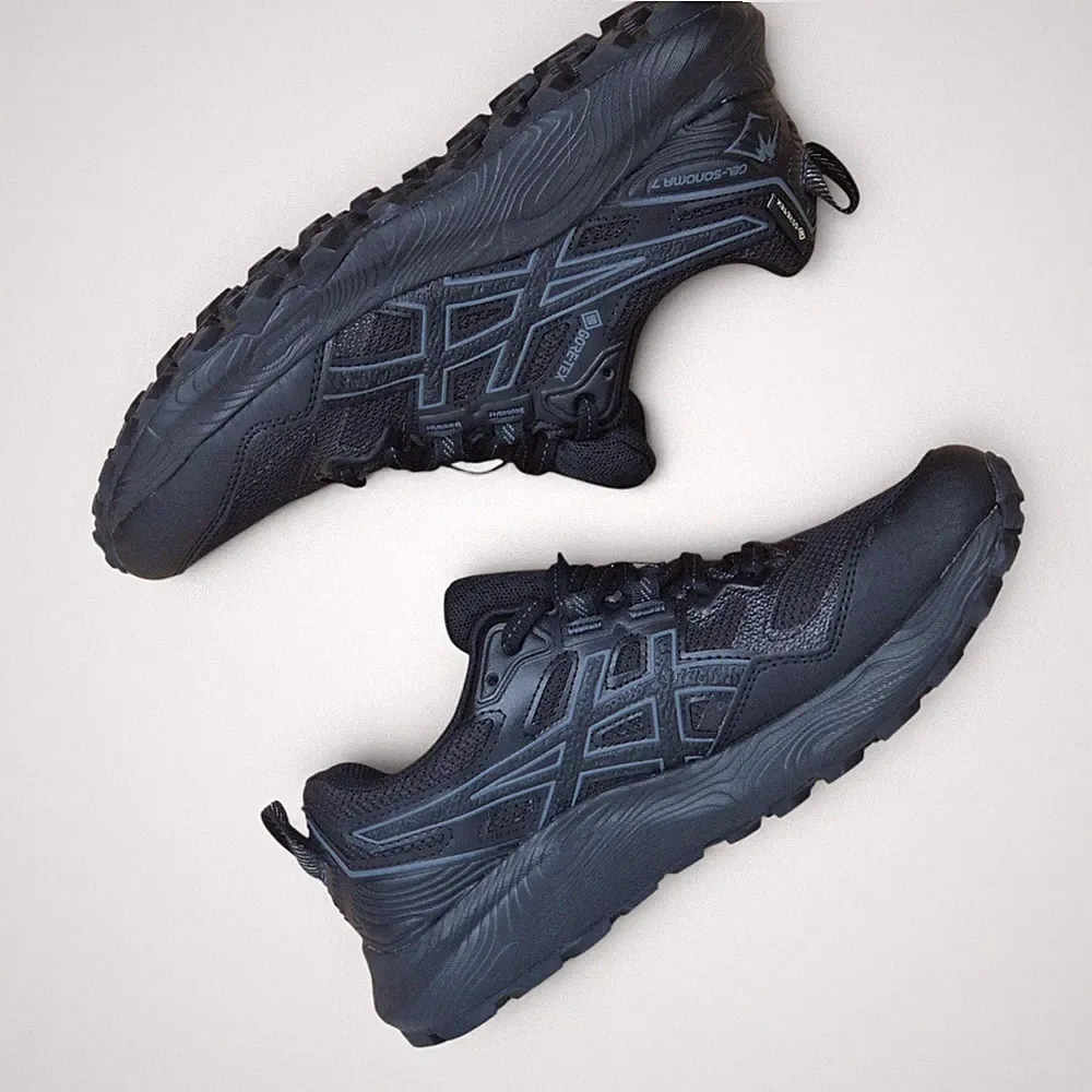 Asics Gel Sonoma 7 GTX Fitness Laufschuhe Damen Gr. 37 Neu Schwarz Trail Sport