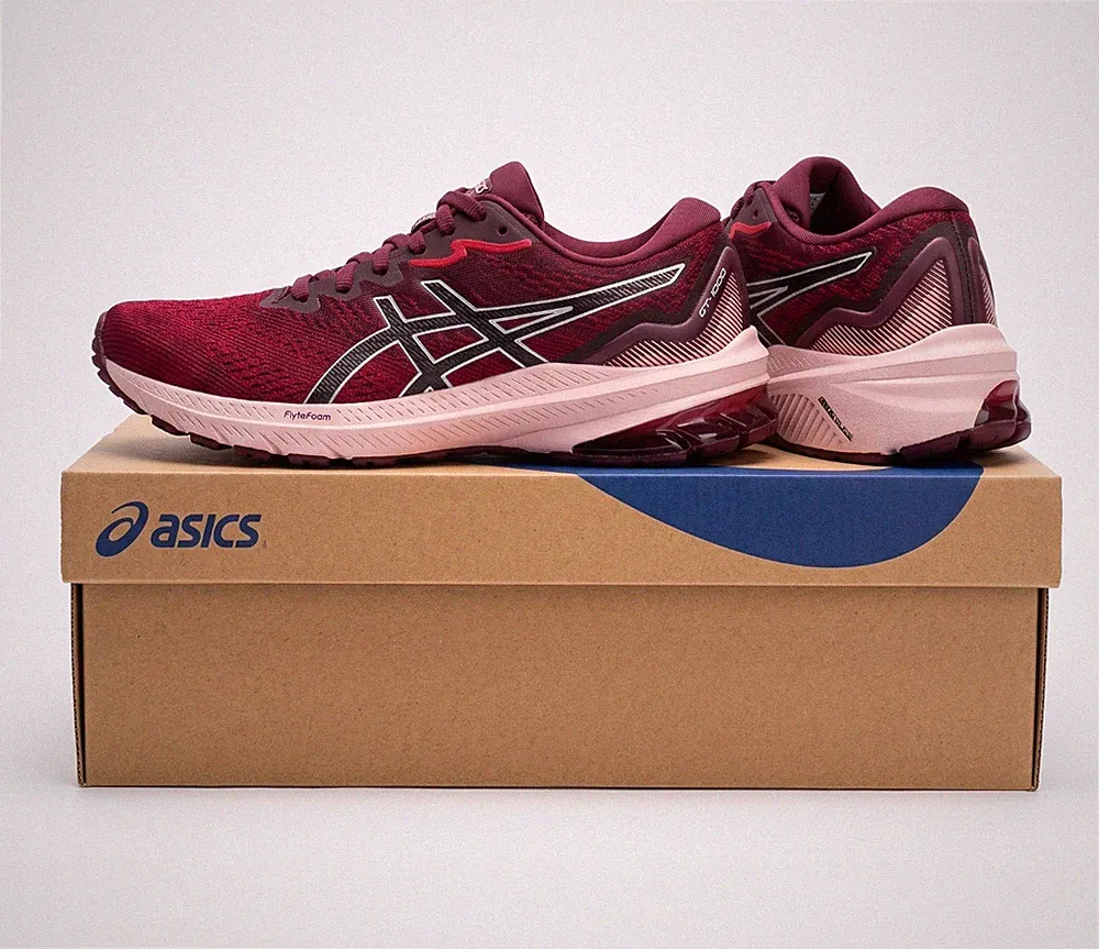Asics GT-1000 11 Women cranberry/silver Laufschuhe Damen Rot EU 37