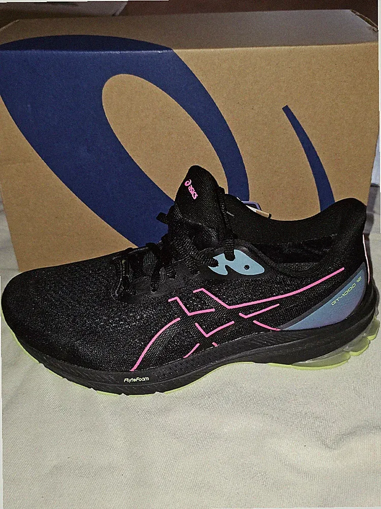 ASICS GT-1000 12 GTX Damen Laufschuh Gore-Tex Schwarz Größe 41.5 1012B508-001