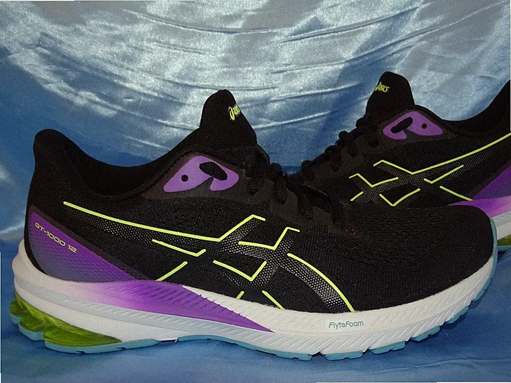 ASICS GT 1000 12 SCHUHE DAMEN GR 41 42 LAUFSCHUHE BLAU KAYANO NIMBUS RAR D85 N7