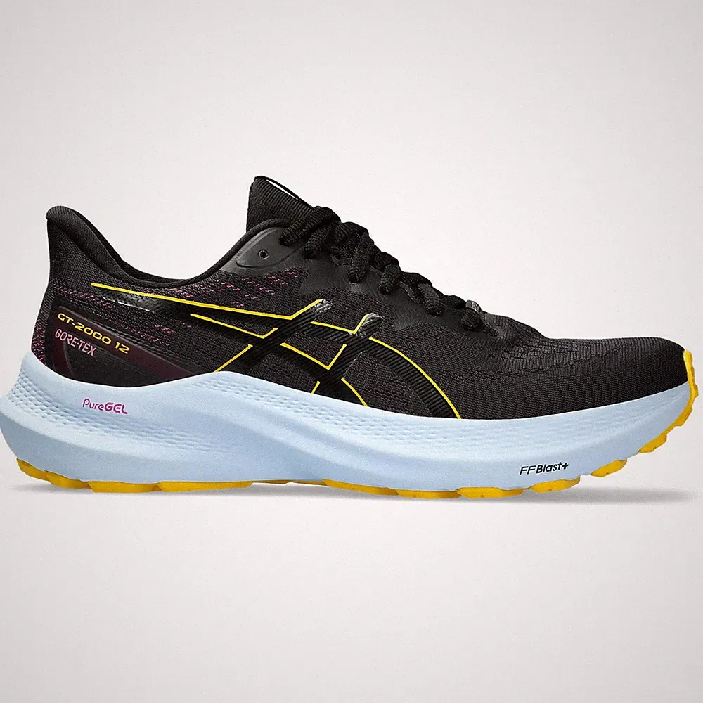 ASICS GT-2000 12 GTX Laufschuhe Joggingschuhe Damen schwarz