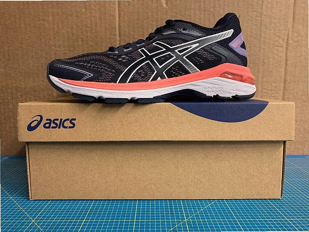 Asics GT-2000 7 Damen Laufschuhe Midnight/Midnight EUR 36/UK 3 1/2 (22.75 cm)