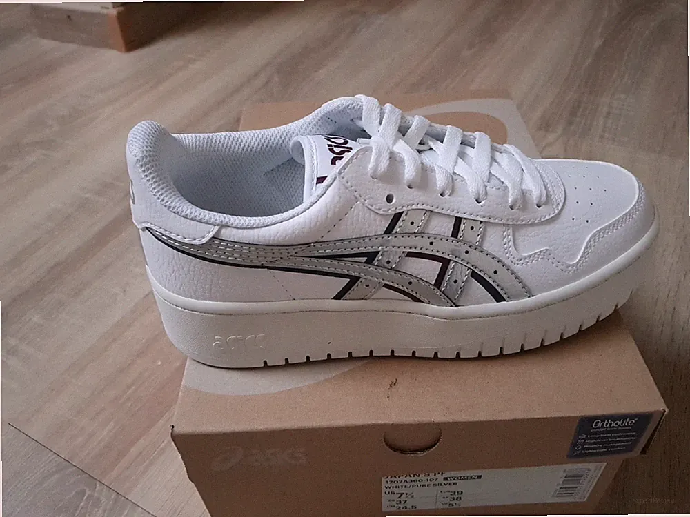 Asics Japan S PF Damen Weiß Freizeitsneaker Gr.36 - 38,5 - Neu + OVP + Etikett