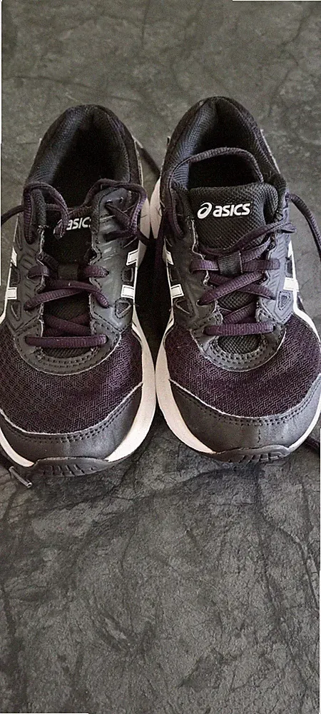 ASICS Laufschuhe Damen, Kinder, Schwarz, Größe 36