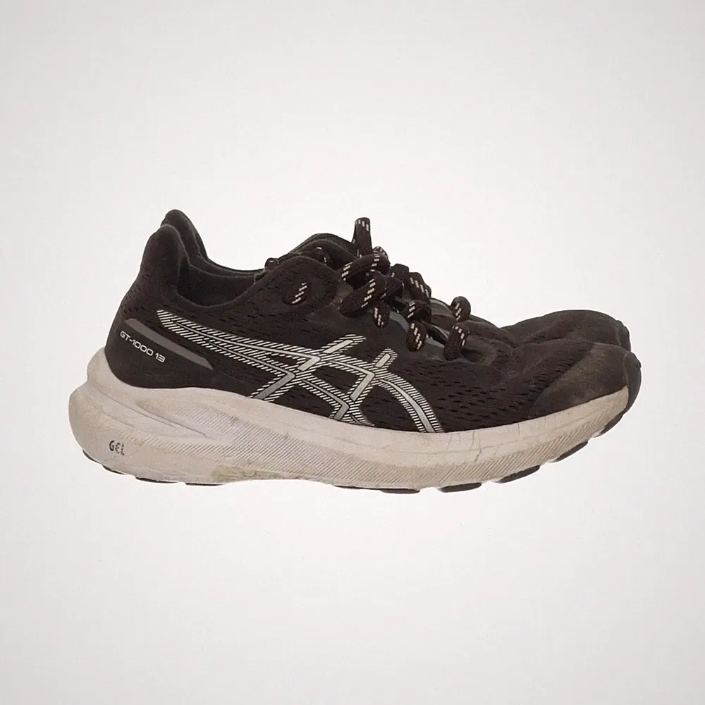 Asics, Laufschuhe, Größe: 35 1/2, Schwarz, Damen #jej