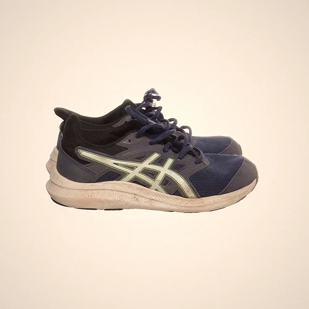 Asics, Laufschuhe, Größe: 35, Blau, Damen #cVD