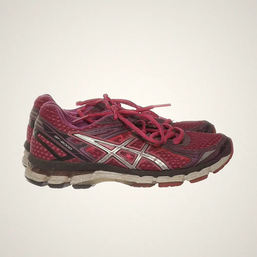 Asics, Laufschuhe, Größe: 36, model: gt-2000, Leder, Pink/Lila, Damen #CWU