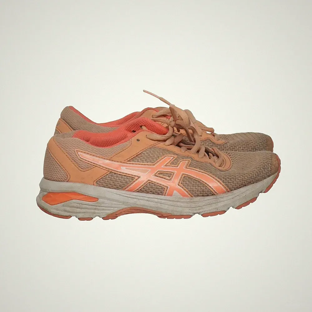 Asics, Laufschuhe, Größe: 37, Braun/Orange, Damen #LLg