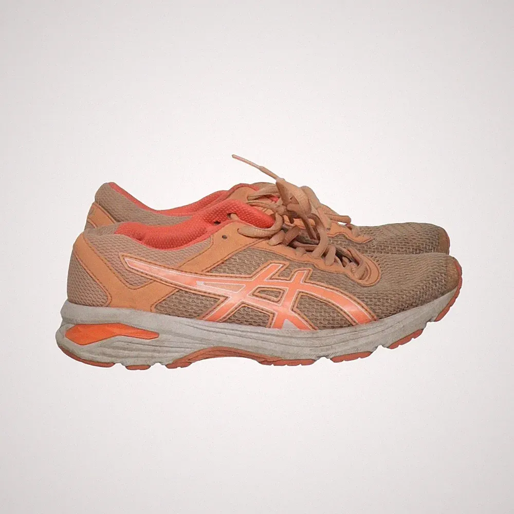 Asics, Laufschuhe, Größe: 37, Braun/Orange, Damen #w84