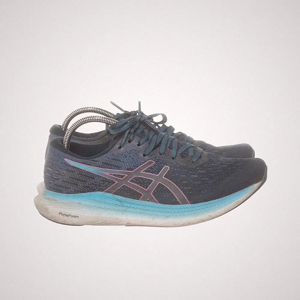Asics, Laufschuhe, Größe: 37, model: evoride 2, Blau/Pink, Damen #DgN