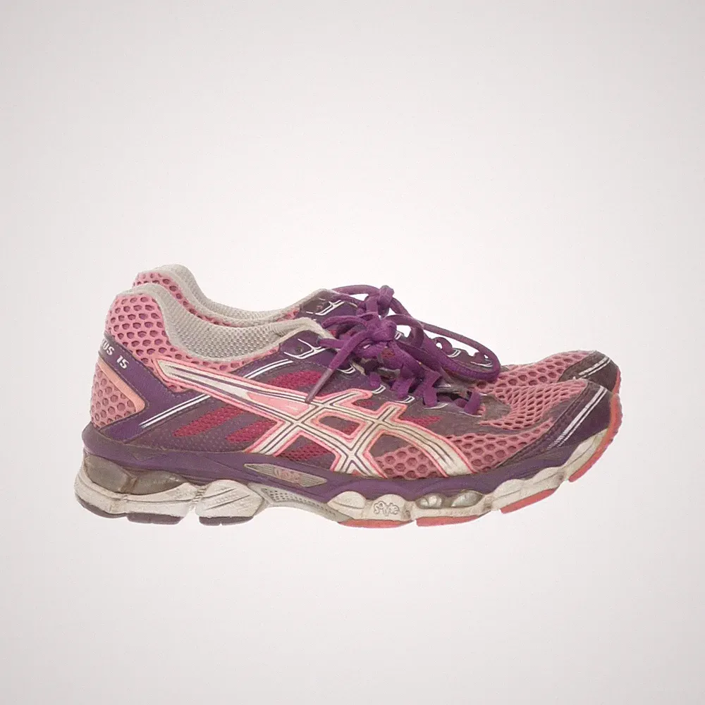 Asics, Laufschuhe, Größe: 38, model: cumulus 15, Pink/Lila, Damen #6Tp