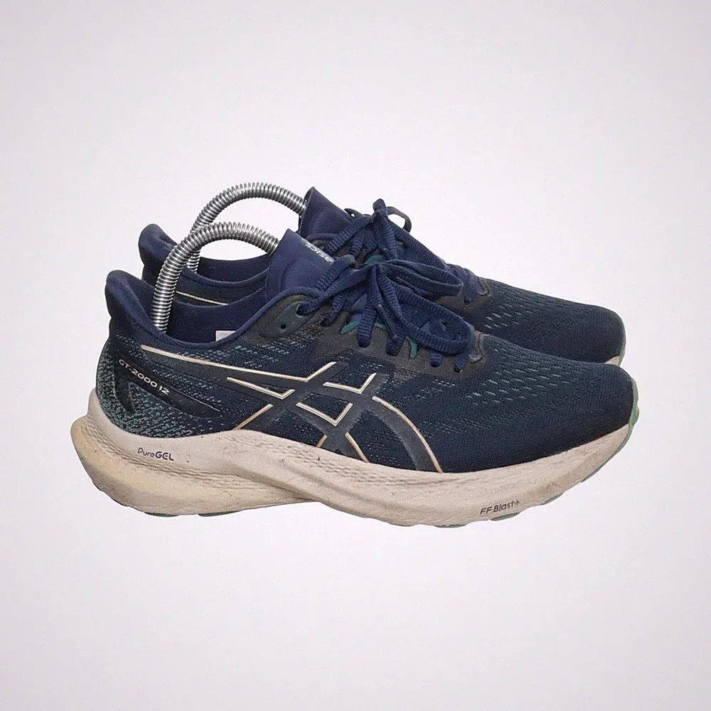 Asics, Laufschuhe, Größe: 38, model: gt-2000, Blau/Beige/Grün, Damen #6K9