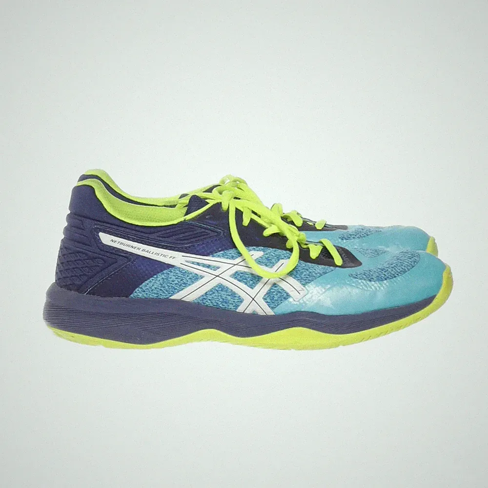 Asics, Laufschuhe, Größe: 39 1/2, 1052A002, Blau/Grün, Damen #Y30