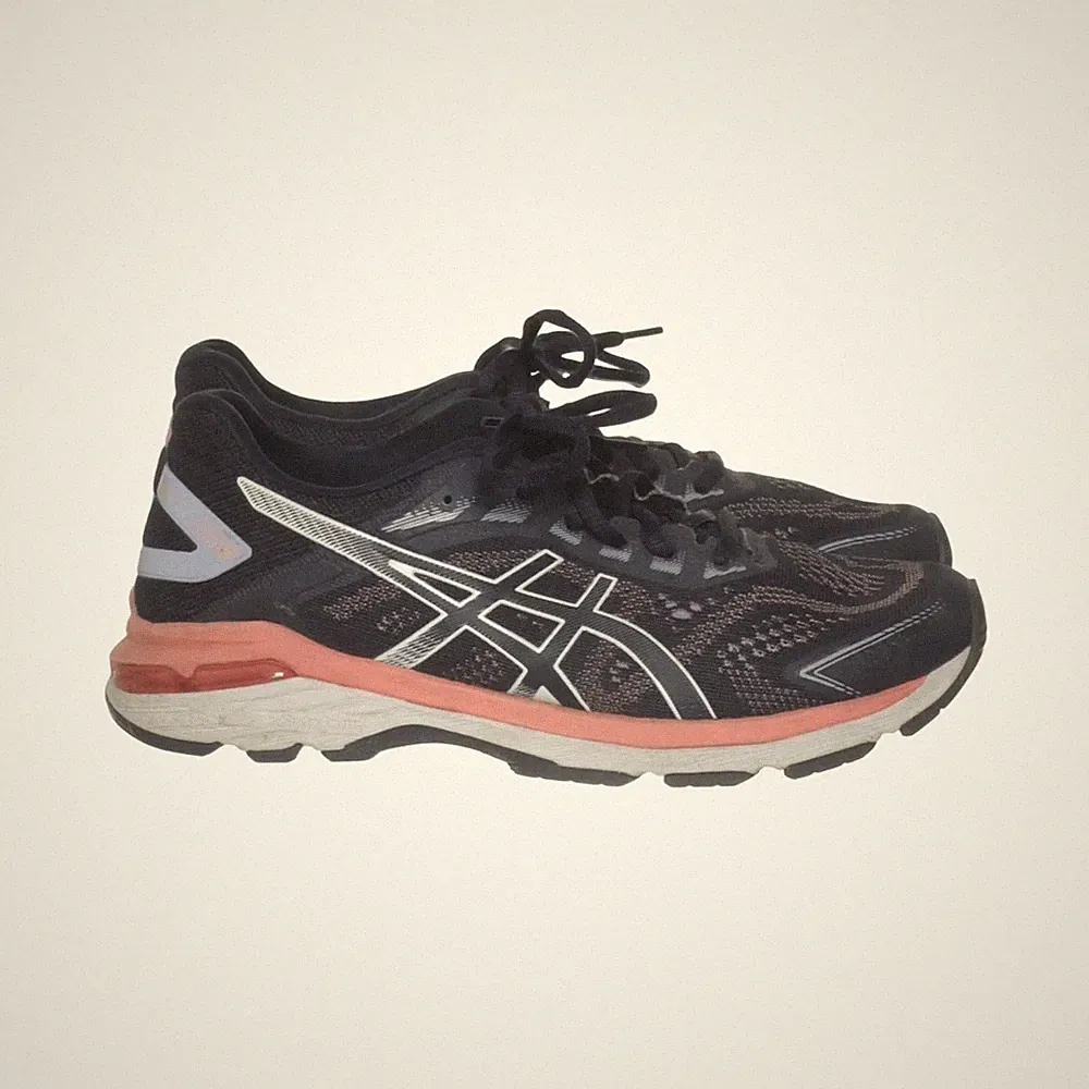 Asics, Laufschuhe, Größe: 39 1/2, GT-2000, Blau/Orange, Damen #rAh