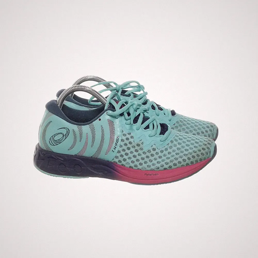 Asics, Laufschuhe, Größe: 39 1/2, NOOSA FF 2, Türkis/Pink, Damen #S1N