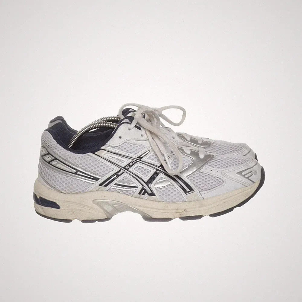 Asics, Laufschuhe, Größe: 39, 1202A164, Weiß/Blau/Silber, Damen #fVR