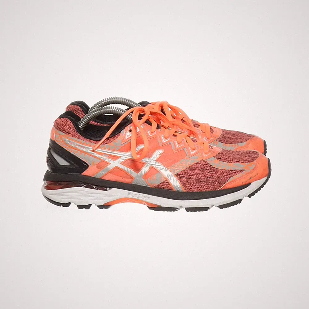 Asics, Laufschuhe, Größe: 39, Orange/Silber/Schwarz, Damen #Kr8