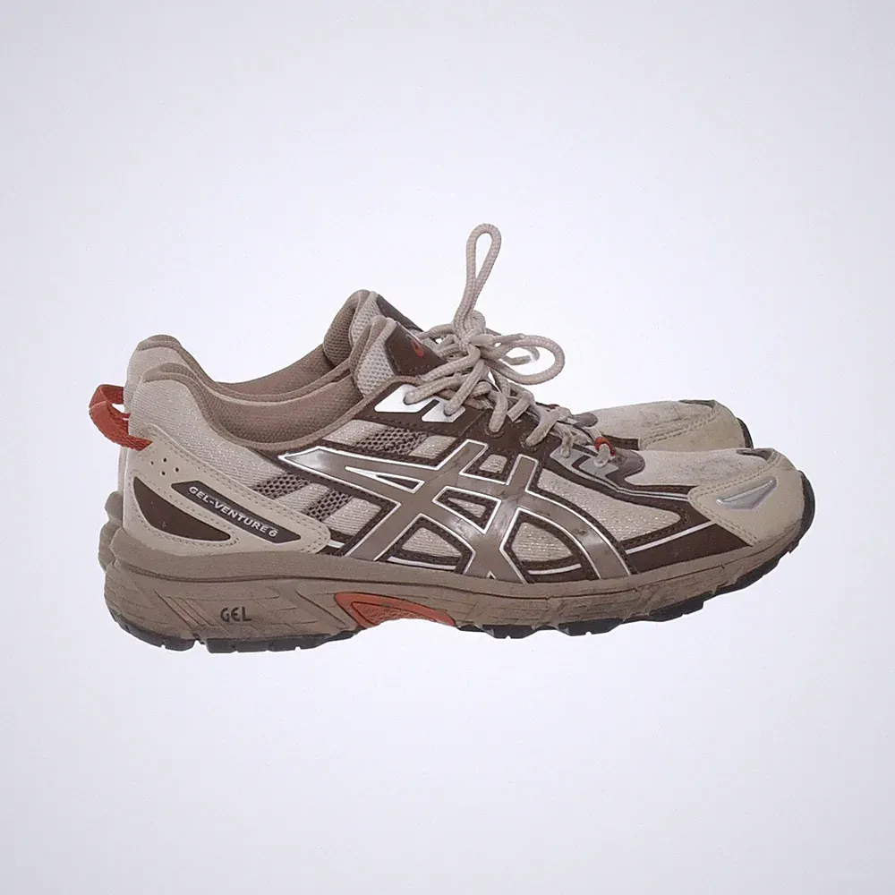 Asics, Laufschuhe, Größe: 40 1/2, Beige/Braun, Damen #pH3