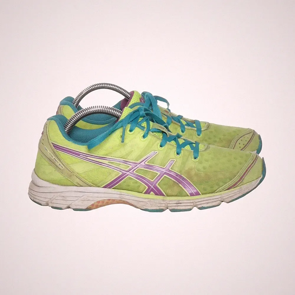 Asics, Laufschuhe, Größe: 40, Grün/Blau/Lila, Damen #AME