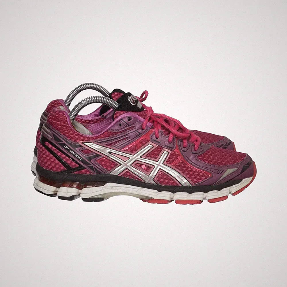 Asics, Laufschuhe, Größe: 40, GT-2000, Lederimitat, Pink/Lila, Damen #M1z