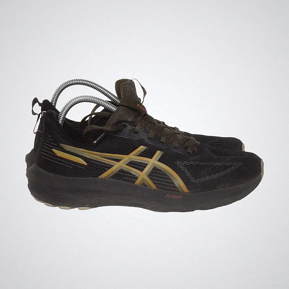 Asics, Laufschuhe, Größe: 41 1/2, model: gel-kayano 29, Schwarz/Beige #mMw